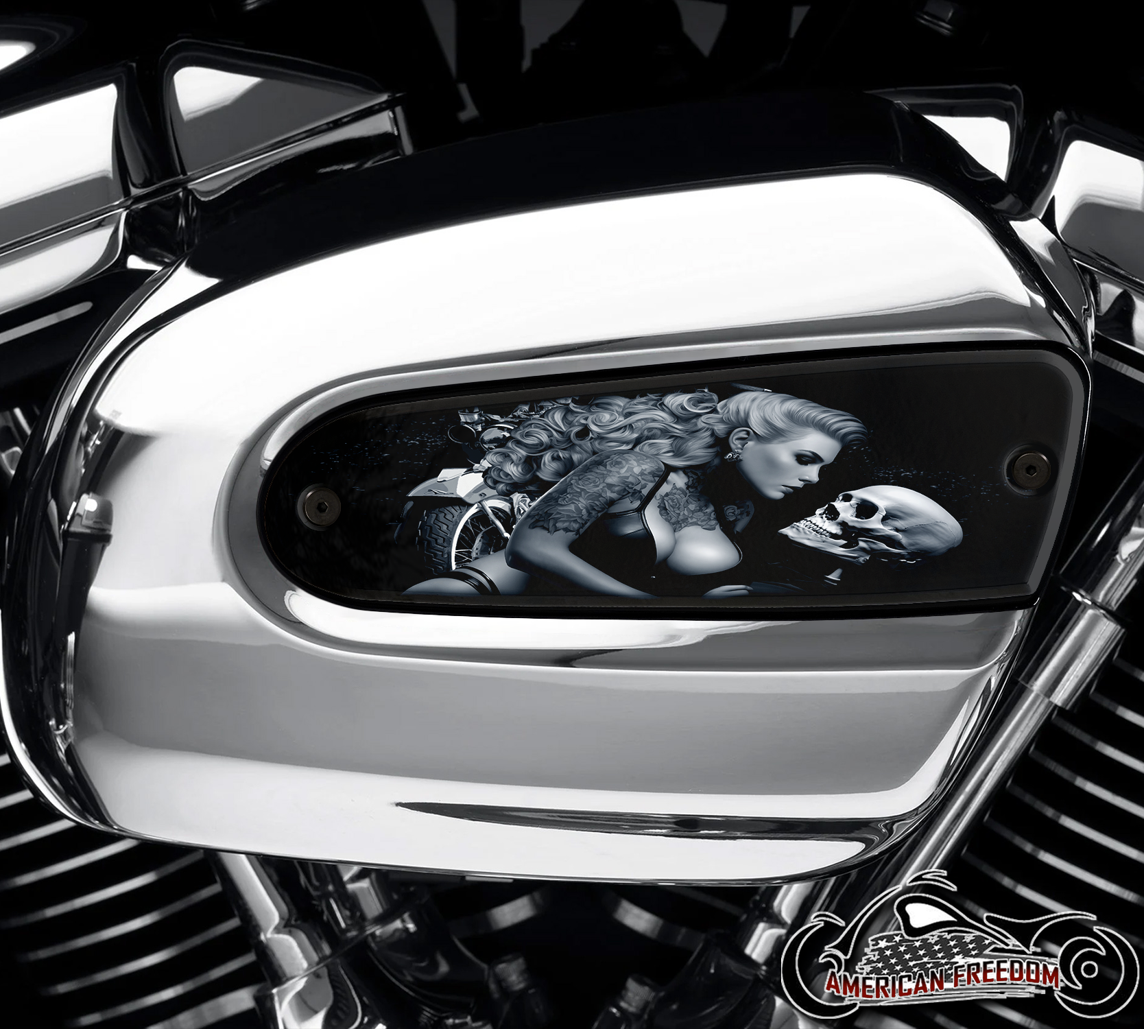 Harley Davidson Wedge Air Cleaner Insert - Bikers Kiss